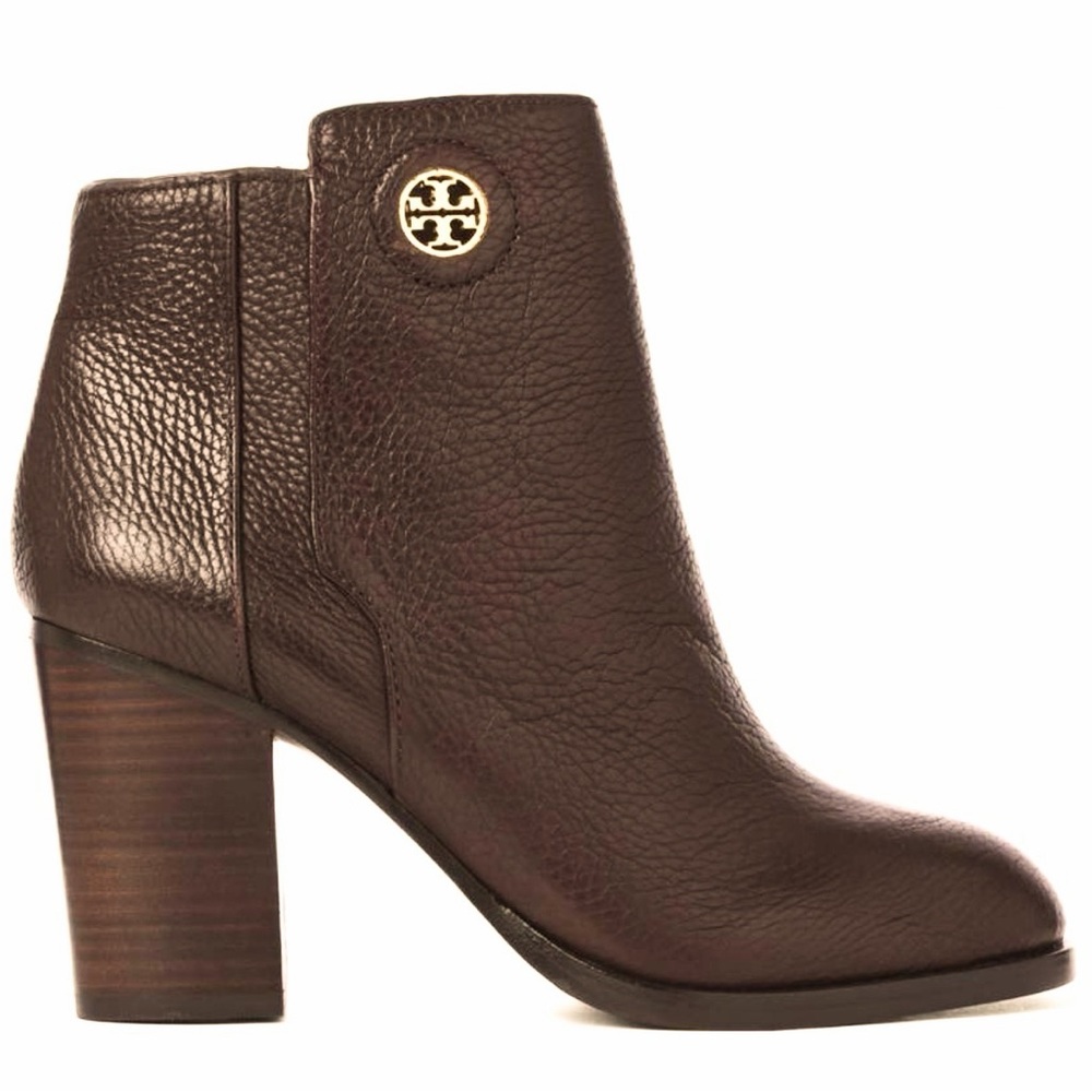 TORY BURCH JUNCTION LIGHT BROWN BOOTIES